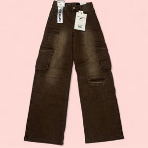 Brown Cargo Pants
